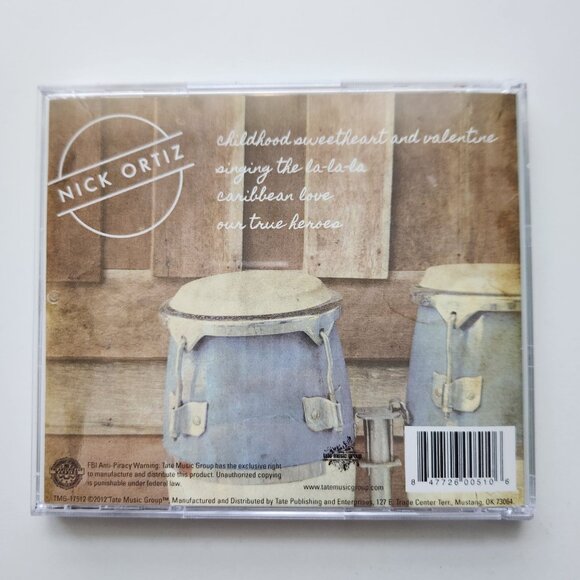 Nick Ortiz Caribbean Romances Audio CD Album - Picture 2 of 8